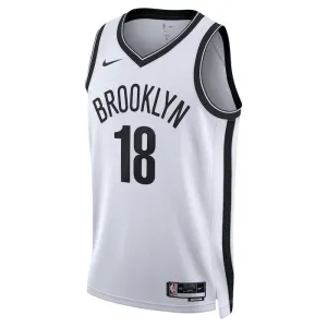 Camiseta Brooklyn Nets Yuta Watanabe 18 Association Edition Blanco Swingman para Hombre