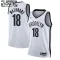 Camiseta Brooklyn Nets Yuta Watanabe 18 Association Edition Blanco Swingman para Niño