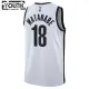 Camiseta Brooklyn Nets Yuta Watanabe 18 Association Edition Blanco Swingman para Niño