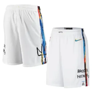 Pantalones Brooklyn Nets City Edition 2022-23 Swingman para Hombre Pantalones Brooklyn Nets City Edition 2022-23 Swingman para Hombre