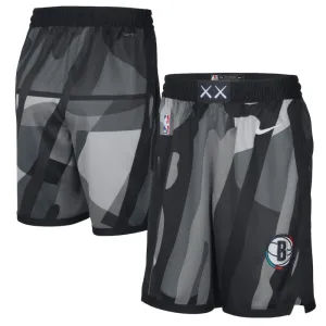 Pantalones Brooklyn Nets City Edition 2024-25 Swingman para Hombre