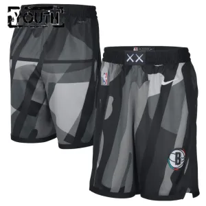 Pantalones Brooklyn Nets City Edition 2024-25 Swingman para Niño