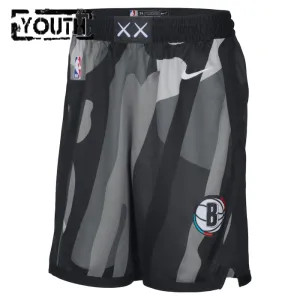 Pantalones Brooklyn Nets City Edition 2024-25 Swingman para Niño