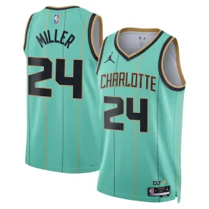 Camiseta Charlotte Hornets Brandon Miller City Edition 2024-25 Swingman para Hombre