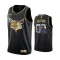 Camiseta Charlotte Hornets Diamond Edition Personalizada Negro Swingman para Hombre