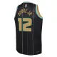 Camiseta Charlotte Hornets Kelly Oubre JR 12 City Edition 2022-23 Negro Swingman para Hombre