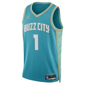 Camiseta Charlotte Hornets LaMelo Ball City Edition 2023-24 Swingman para Hombre