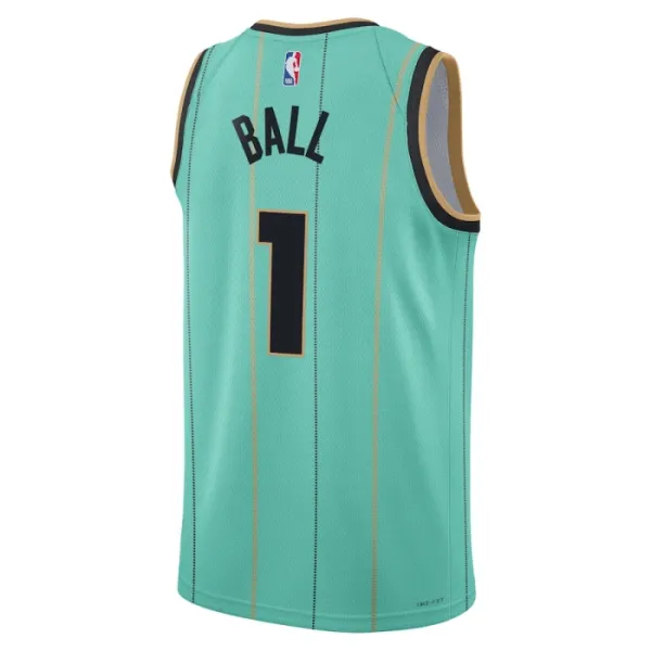 Camiseta Charlotte Hornets Lamelo Ball City Edition 2024-25 Swingman para Hombre