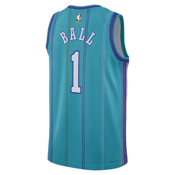 Camiseta Charlotte Hornets LaMelo Ball Classic Edition 2023-24 Swingman para Hombre