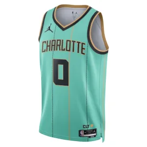 Camiseta Charlotte Hornets Miles Bridges City Edition 2024-25 Swingman para Hombre