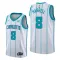 Camiseta Charlotte Hornets Montrezl Harrell 8 Association Edition Blanco Swingman para Hombre