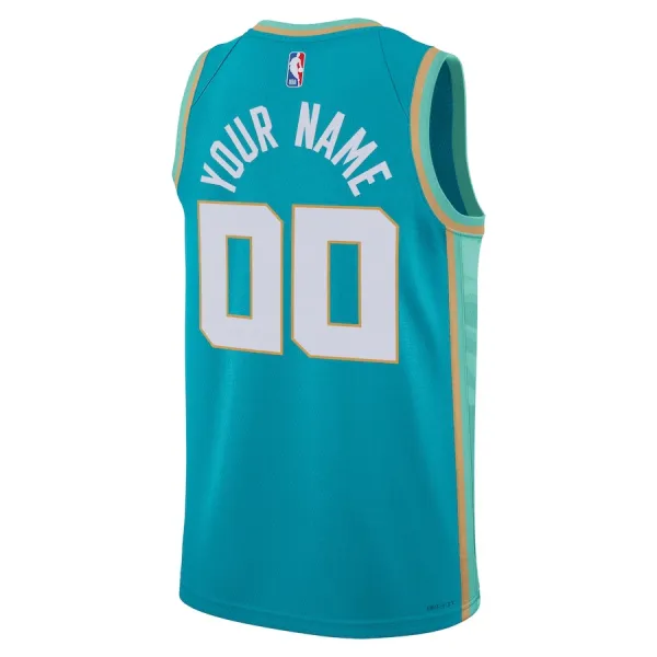 Camiseta Charlotte Hornets Personalizada City Edition 2023-24 Swingman para Hombre