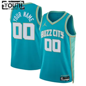 Camiseta Charlotte Hornets Personalizada City Edition 2023-24 Swingman para Niño