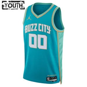 Camiseta Charlotte Hornets Personalizada City Edition 2023-24 Swingman para Niño