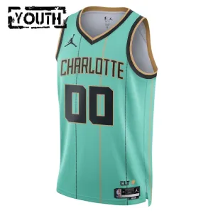 Camiseta Charlotte Hornets Personalizada City Edition 2024-25 Swingman para Niño