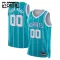 Camiseta Charlotte Hornets Personalizada Icon Edition Swingman para Niño