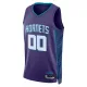 Camiseta Charlotte Hornets Personalizada Statement Edition Púrpura Swingman para Hombre