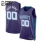 Camiseta Charlotte Hornets Personalizada Statement Edition Púrpura Swingman para Niño