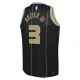 Camiseta Charlotte Hornets Terry Rozier III 3 City Edition 2022-23 Negro Swingman para Hombre