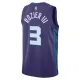 Camiseta Charlotte Hornets Terry Rozier III 3 Statement Edition Púrpura Swingman para Hombre