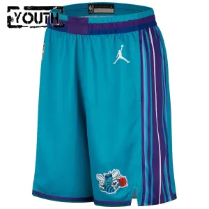 Pantalones Charlotte Hornets Classic Edition 2023-24 Swingman para Niño