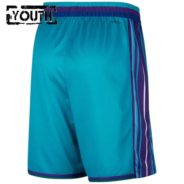 Pantalones Charlotte Hornets Classic Edition 2023-24 Swingman para Niño