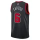 Camiseta Chicago Bulls Alex Caruso 6 Statement Edition Negro Swingman para Hombre