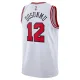 Camiseta Chicago Bulls Ayo Dosunmu 12 Association Edition Blanco Swingman para Hombre