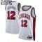 Camiseta Chicago Bulls Ayo Dosunmu 12 City Edition 2022-23 Blanco Swingman para Niño