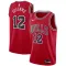 Camiseta Chicago Bulls Ayo Dosunmu 12 Icon Edition Rojo Swingman para Hombre