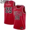 Camiseta Chicago Bulls Dalen Terry 25 Icon Edition Rojo Swingman para Niño