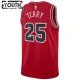 Camiseta Chicago Bulls Dalen Terry 25 Icon Edition Rojo Swingman para Niño