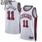 Camiseta Chicago Bulls Demar Derozan 11 City Edition 2022-23 Blanco Swingman para Niño