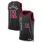 Camiseta Chicago Bulls DeMar DeRozan 11 City Edition 2023-24 Negro Swingman para Hombre