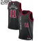 Camiseta Chicago Bulls DeMar DeRozan 11 City Edition 2023-24 Negro Swingman para Niño