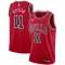 Camiseta Chicago Bulls Demar Derozan 11 Icon Edition Rojo Swingman para Hombre