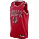 Camiseta Chicago Bulls Demar Derozan 11 Icon Edition Rojo Swingman para Hombre