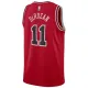 Camiseta Chicago Bulls Demar Derozan 11 Icon Edition Rojo Swingman para Hombre