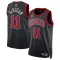 Camiseta Chicago Bulls Demar Derozan 11 Statement Edition Negro Swingman para Hombre