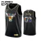 Camiseta Chicago Bulls Diamond Edition Personalizada Negro Swingman para Niño