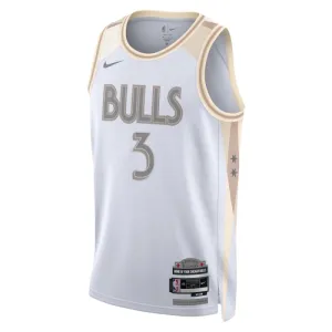 Camiseta Chicago Bulls Josh Giddey City Edition 2024-25 Blanco Swingman para Hombre