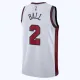 Camiseta Chicago Bulls Lonzo Ball 2 City Edition 2022-23 Blanco Swingman para Hombre