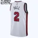 Camiseta Chicago Bulls Lonzo Ball 2 City Edition 2022-23 Blanco Swingman para Niño