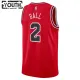 Camiseta Chicago Bulls Lonzo Ball 2 Icon Edition Rojo Swingman para Niño