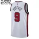 Camiseta Chicago Bulls Nikola Vucevic 9 City Edition 2022-23 Blanco Swingman para Niño
