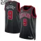 Camiseta Chicago Bulls Nikola Vucevic 9 Statement Edition Negro Swingman para Niño