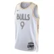 Camiseta Chicago Bulls Nikola Vucevic City Edition 2024-25 Blanco Swingman para Hombre