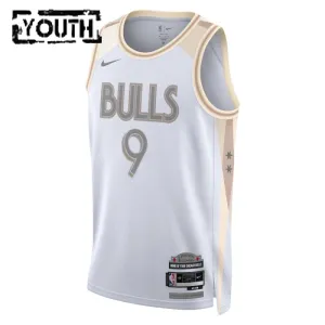 Camiseta Chicago Bulls Nikola Vucevic City Edition 2024-25 Blanco Swingman para Niño