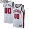 Camiseta Chicago Bulls Personalizada City Edition 2022-23 Blanco Swingman para Niño