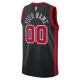 Camiseta Chicago Bulls Personalizada City Edition 2023-24 Negro Swingman para Hombre
